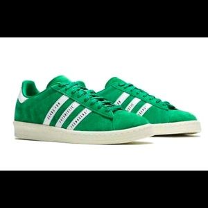 New Adidas Originals Campus Human Made Green